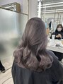 コア 銀座(COA)&nbsp;レイヤーカット×ラベンダーグレージュ［銀座/前髪/髪質改善］