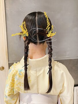 ボコカ(bococa) 【macana指名】ヘアセット ツインアレンジ 卒業式ヘアセット