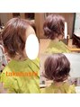 アグーラ ヘアデザイン(Agu La hair design) クシャッとドライ後トリートメントやワックスをつけて完成♪