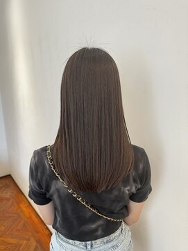 アンソル オブ リシェール(N'SOL of RICHAIR) 前髪/アンブレラカラー/こなれミディ/イメチェン/ウェーブパーマ