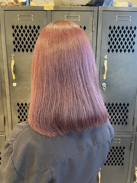 アチーブリス(achieve Liss) ピンクラベンダーこなれニュアンスカラー艶カラー透明感10代20代