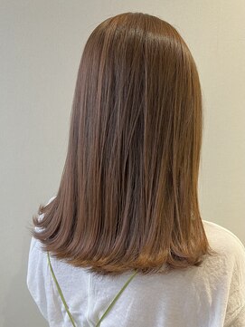 ファースト 泉中央店(first) ことりベージュ/レイヤーロング/20代30代40代