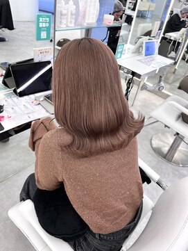 ブラウン(Brown) ピンクベージュカラー♪