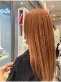 20代30代大人可愛いダブルカラーブリーチイルミナカラー