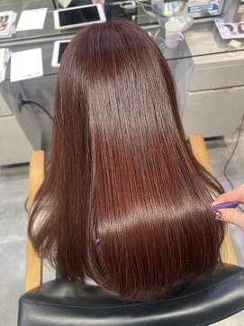 キャラ シャローネ 池袋(Chara Chalone) 白髪も染まるラズベリーレッド/プリミエンスカラー【れいな】