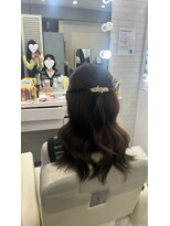 ナム(NAMU)&nbsp;ヨシンモリ×ハーフアップ