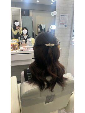 ナム(NAMU) ヨシンモリ×ハーフアップ