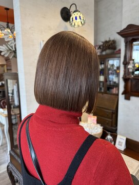 フェイバー 警固店(FAVOR) ベージュ/髪質改善/ボブ