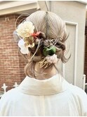 個性派カチモリヘアアレンジ