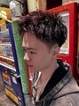 イグレック 庄内本店(igrek)&nbsp;メッシュを入れて動きのあるショートstyle