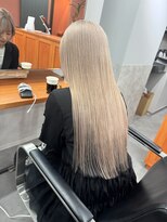 レブ 三条河原町(Reb,)&nbsp;ブリーチありミルクティーベージュ