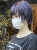 magiyhair【nico】ネイビーカラーのショートヘア