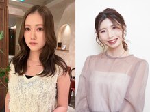 【人気のくびれ×顔周りスタイル/塚元】くびれスタイルで女性らしさを叶えるスタイルに。