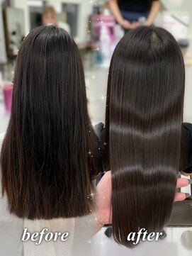 ハピネス 梅田茶屋町店(HAPPINESS) 韓国風/レイヤーカット/顔周り/顔まわり/髪質改善/ベージュ