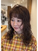 シアン 矢場町店(CYAN.)&nbsp;外国人っぽく馴染んでスタイリングも簡単ウェーブスタイル