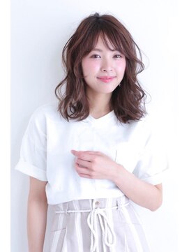 ハイレート ウニクス川越店(Hairate) 【Hairate本川越】ふんわりセミロング×シースルーバング