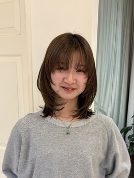 ザザ ZA/ZA 神楽坂 顔周りざっくりレイヤー◎