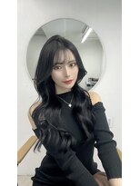 ムク 新宿(muc)&nbsp;グレーブラック×レイヤーカットで中華美女ヘア♪