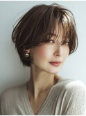 白髪ぼかし脱白髪染め似合わせカット40代50代60代