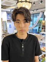 シュプール(SPUR)&nbsp;MEN’S/シャドウパーマ/ニュアンスウルフ/神戸岡本