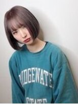 グッドフェローズ キタホリエ(GoodFellas kitahorie)&nbsp;ピンクグレージュ♪ボブスタイル！