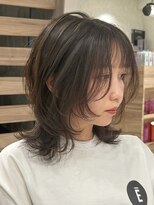 オリ 仙台(Oli)&nbsp;ダークパープル/ナチュラルショート/ミルクブラウン/夏/仙台