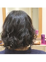 ナノハナ&nbsp;鹿沼で唯一本格ヘッドスパが出来る美容室　ハードパーマ