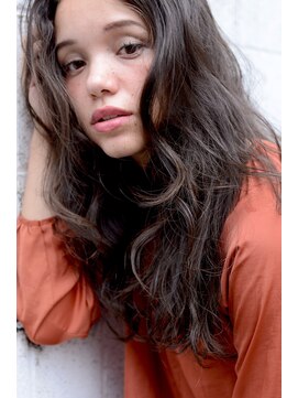 ベター(better) sheer ash wavy long#2