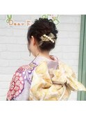 お呼ばれヘアー