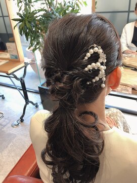 シャンティーク ドット エス(shanteek.es) ダウンポニーテール