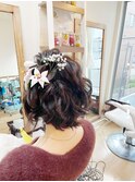 卒業式袴ボブアレンジ【ヘアアレンジ　立川/立川南/八王子】