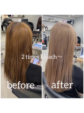 フラム 渋谷(flamme) ミルクティーベージュ