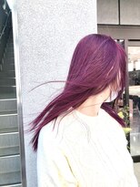 ミーナ バイ ワンズ 町田(mina by one's kyougoku)&nbsp;カシスピンク！[町田/町田駅/インナーカラー/ダブルカラー/韓国]