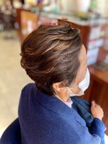 ジャストビューティサンク 上大岡(Just Beauty CiNQ)&nbsp;白髪ぼかしハイライトショート