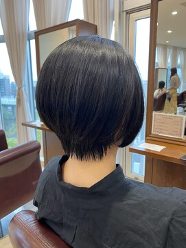 エイトナゴヤ 名駅店(EIGHT nagoya) 【EIGHTnagoya】ショート/ショートボブ/ブルーブラック/アッシュ