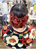 お花たくさんでゴージャス華やか♪『フルールお花畑ヘア(^○^)』