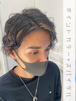 ウーロス(uros.)&nbsp;ポイントカラー×スパイラルパーマ