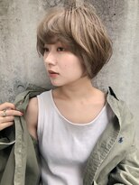 ロンドプランタン 恵比寿(Lond Printemps)&nbsp;白髪ぼかしにも◎シークレットハイライトベージュ【Lond 中居】