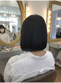 シンプルワンレングス
