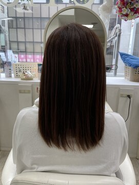 アルターシェリー(aL-ter che'rie) サラサラロング[前髪/マチルダボブ/ピンクベージュ]