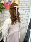 ＊THE  RIRE.  袴ヘアアレンジ＊