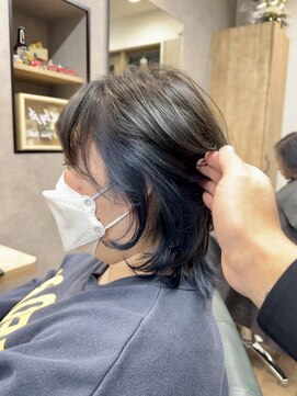 リベストバイジェービー 稲毛(li best. byjb) イメチェン/ハッシュカット/フルバング/レッドブラウン【稲毛】