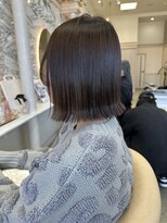 エル バイ ロンド 関(elle by Lond)&nbsp;[elle by lond]栗原　瑠世　外ハネ/切りっぱなし/ボブ