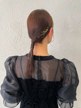 リイチ(LIICHI) 金箔ヘアセット