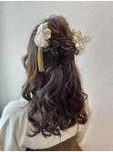 【 ハーフアップ 】有楽町/銀座/秋葉原/ヘアセット