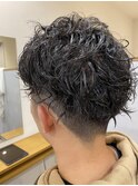 ツーブロ×ツイスパ