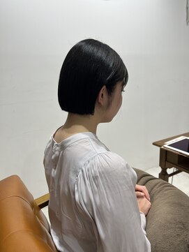 ネイロ 錦糸町(NeiRo) 魅力倍増カールセミディシアーカラーダークアッシュショートヘア