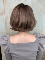 ニスル 町田店(NISURU)&nbsp;似合わせカット/大人ガーリー/ダークアッシュ/着物/町田/町田駅