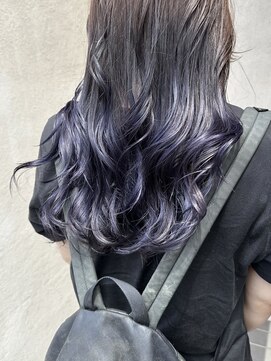 インフィニティー infinity HAIR SPACE BLOOM パープルブルー