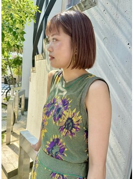 デザート(Des.Art) 【福岡天神赤坂20代30代/ミニボブ/ワンレンボブ/オレンジカラー